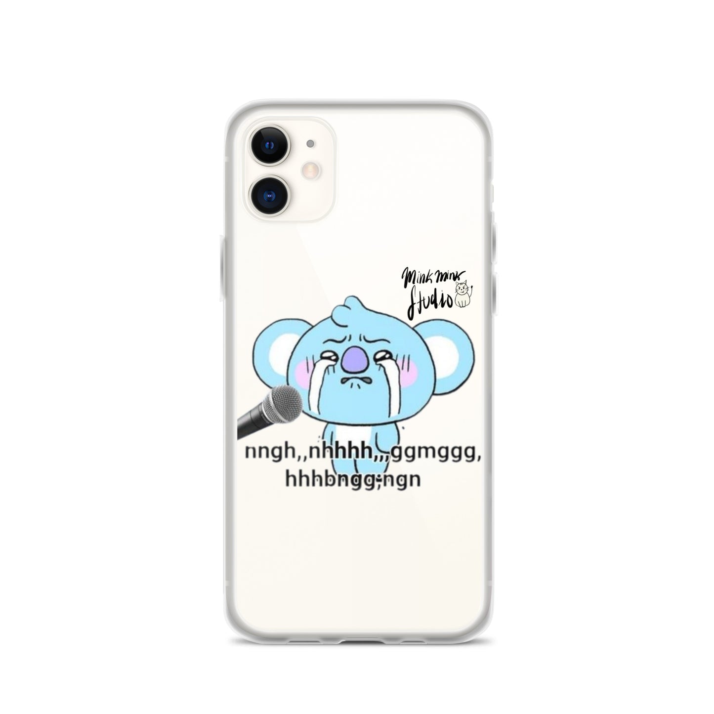 Crying Koya Mink Mink Studio Clear Case for iPhone®