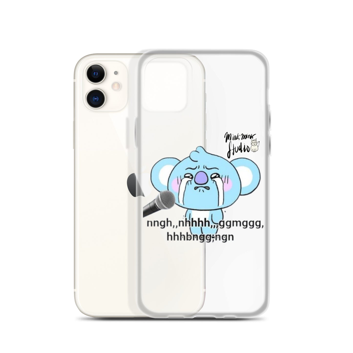 Crying Koya Mink Mink Studio Clear Case for iPhone®