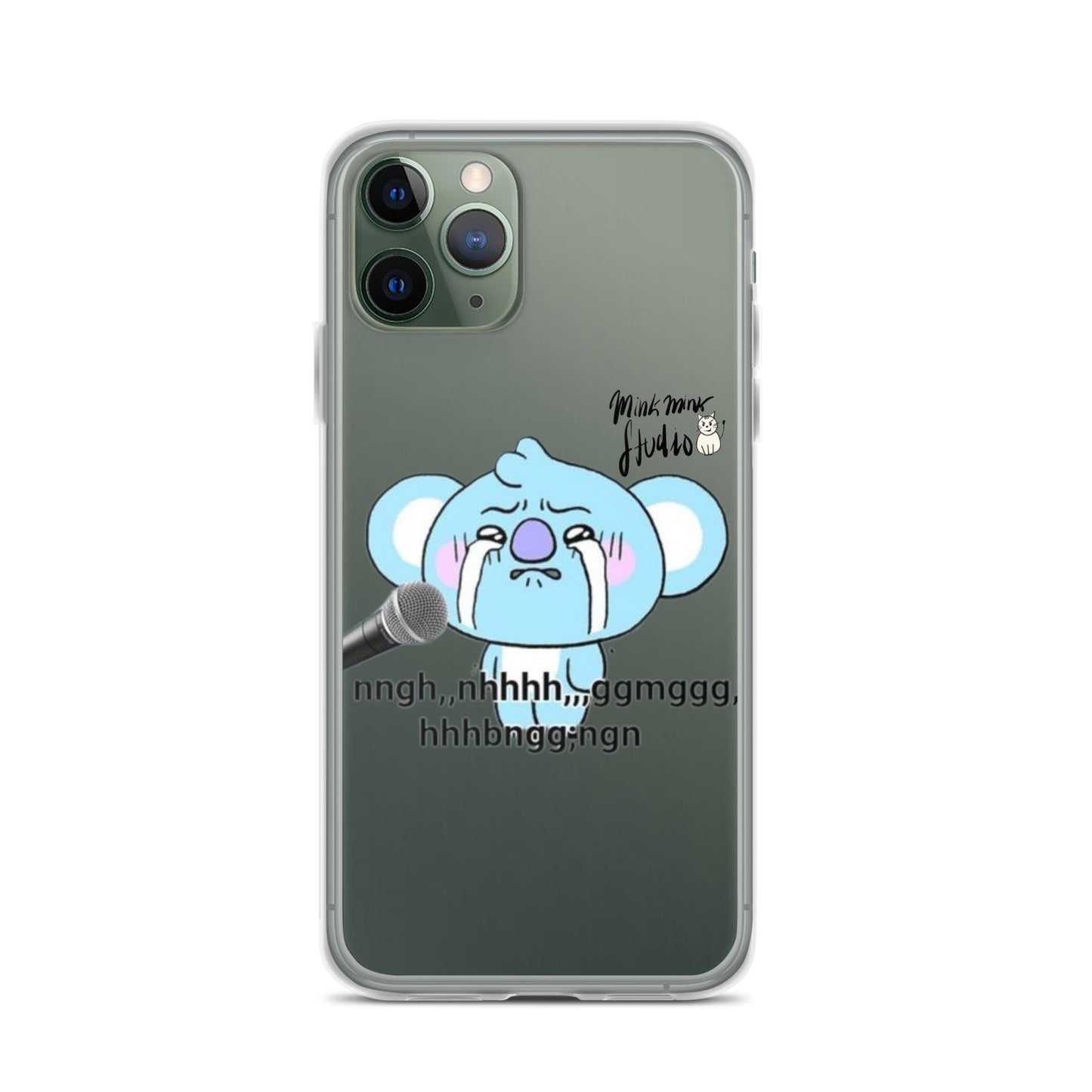 Crying Koya Mink Mink Studio Clear Case for iPhone®