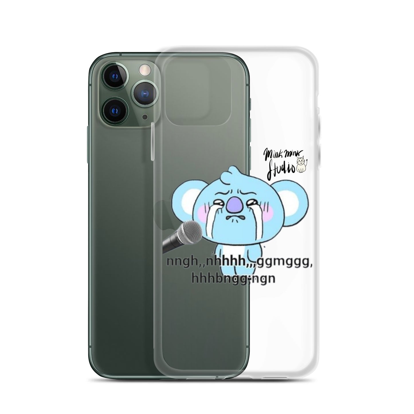 Crying Koya Mink Mink Studio Clear Case for iPhone®