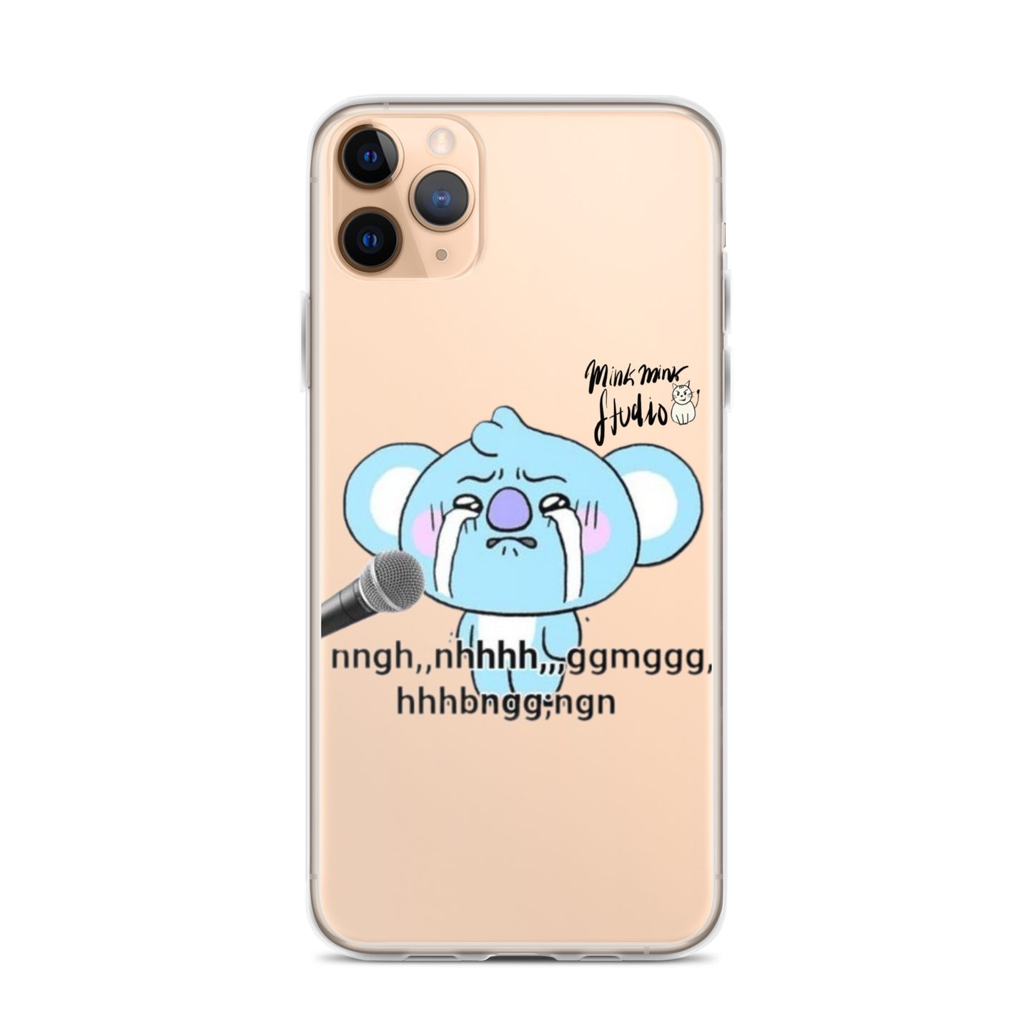 Crying Koya Mink Mink Studio Clear Case for iPhone®