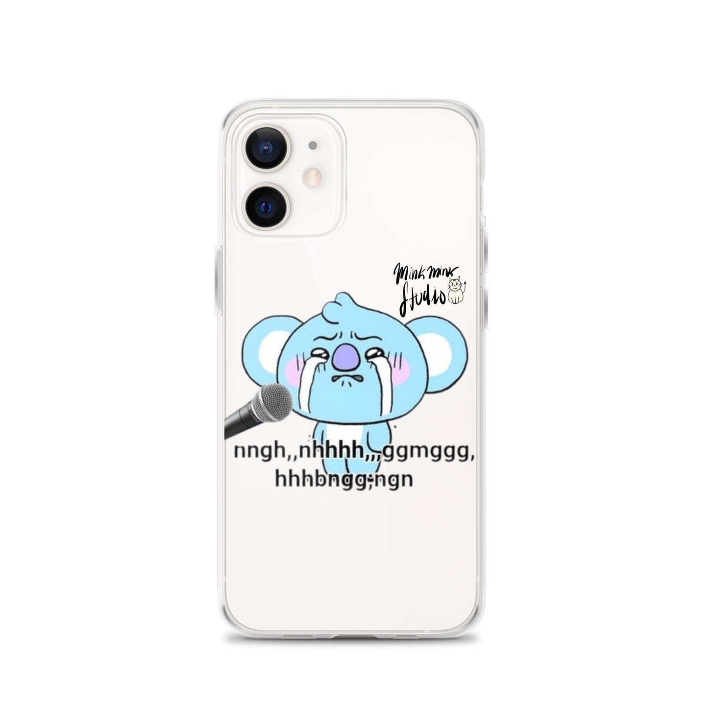 Crying Koya Mink Mink Studio Clear Case for iPhone®