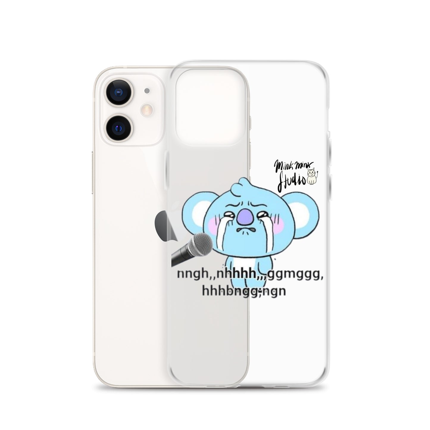 Crying Koya Mink Mink Studio Clear Case for iPhone®