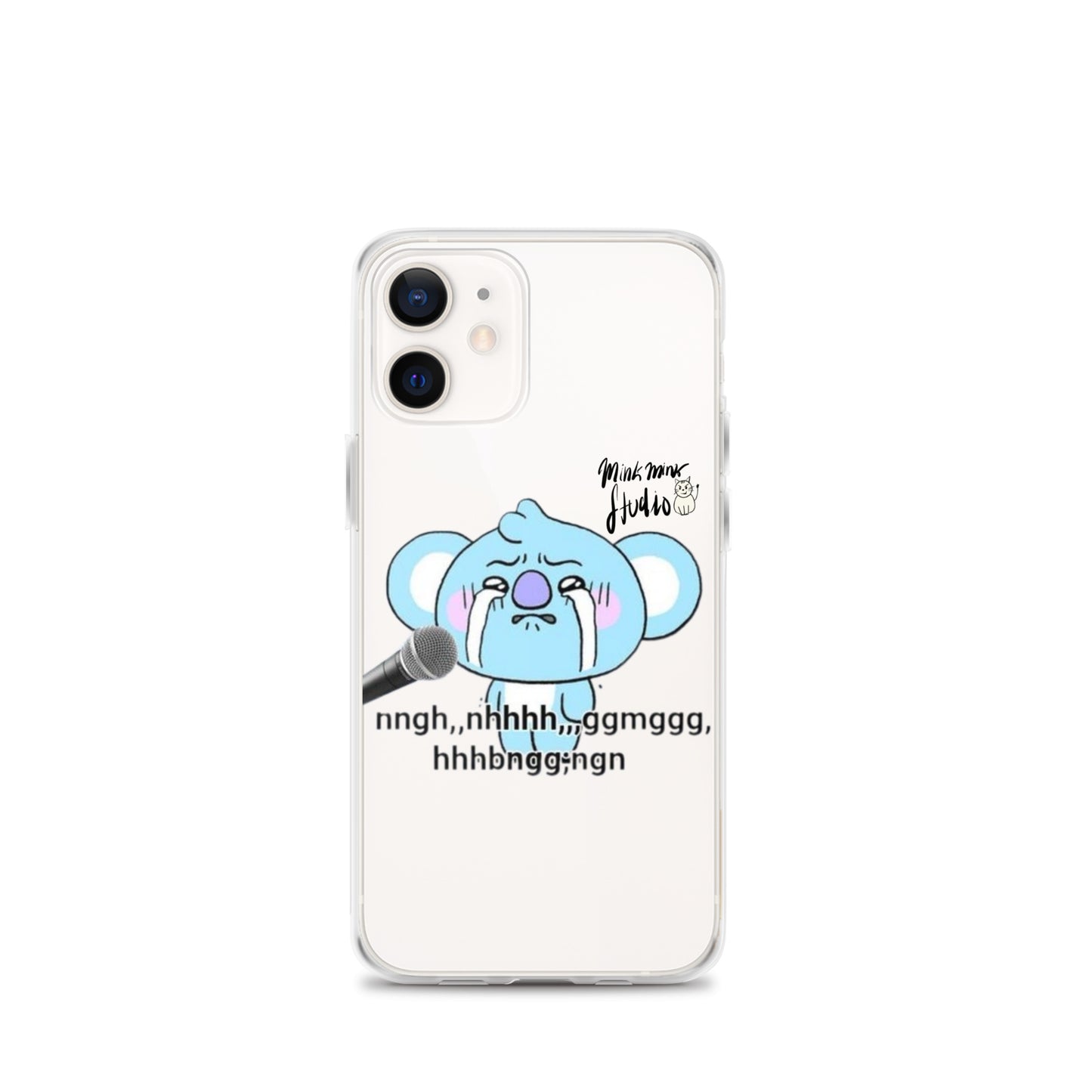 Crying Koya Mink Mink Studio Clear Case for iPhone®