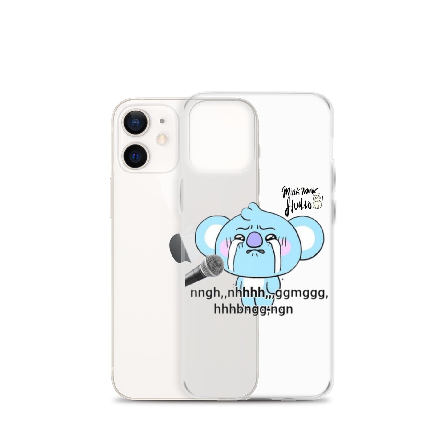 Crying Koya Mink Mink Studio Clear Case for iPhone®