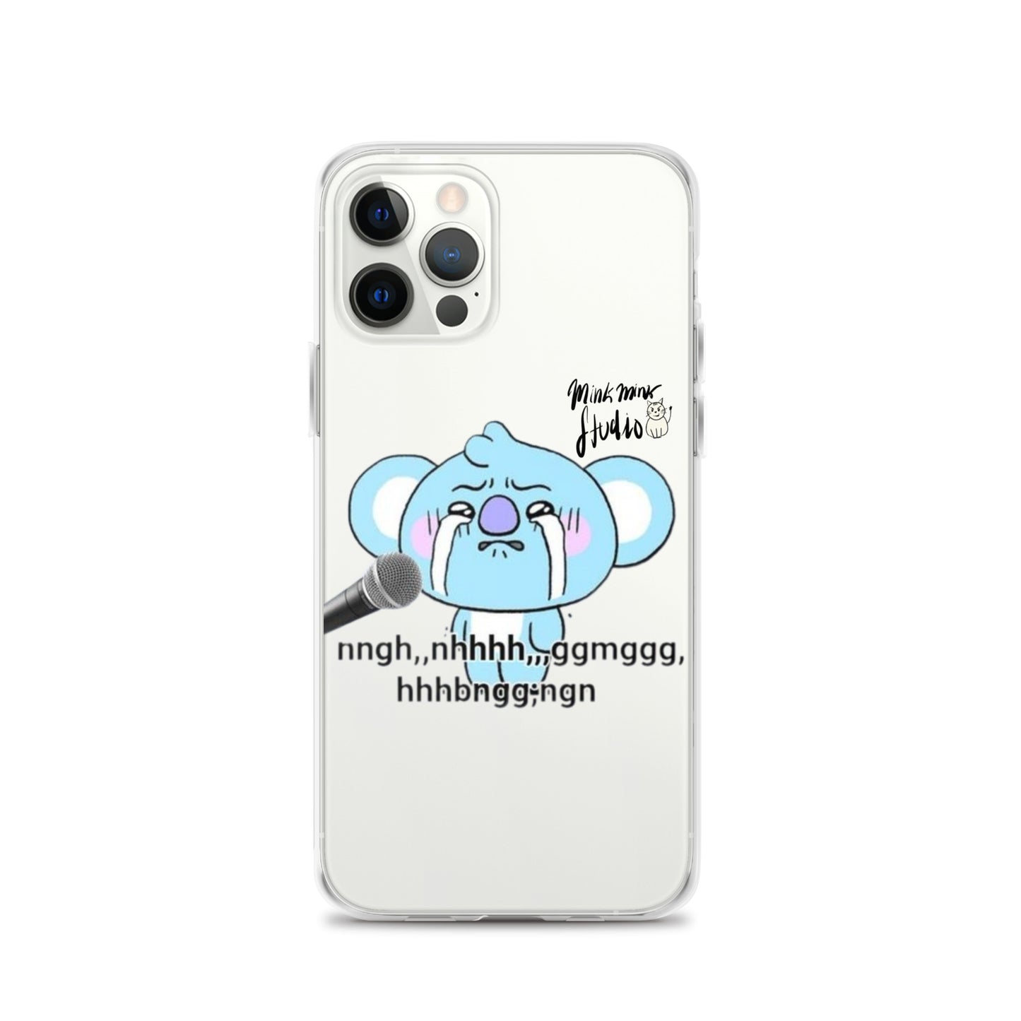 Crying Koya Mink Mink Studio Clear Case for iPhone®