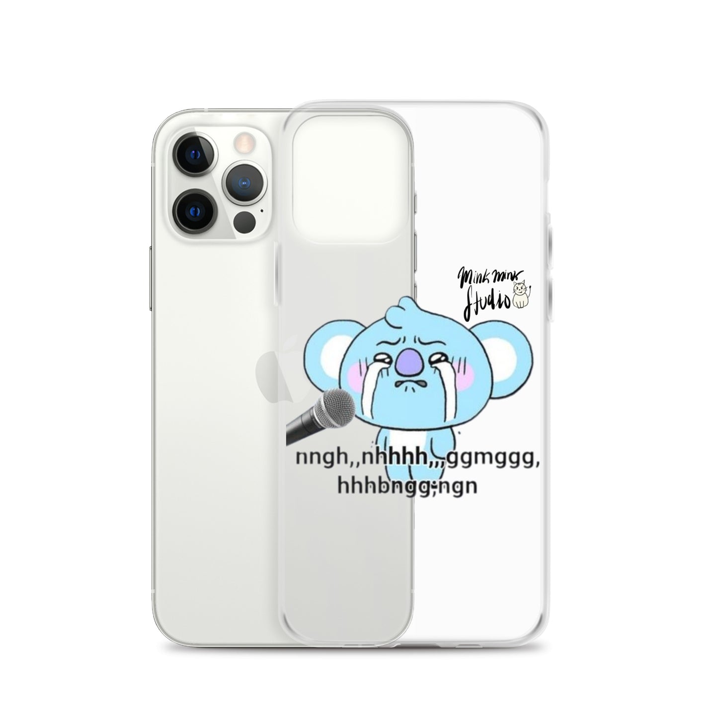 Crying Koya Mink Mink Studio Clear Case for iPhone®