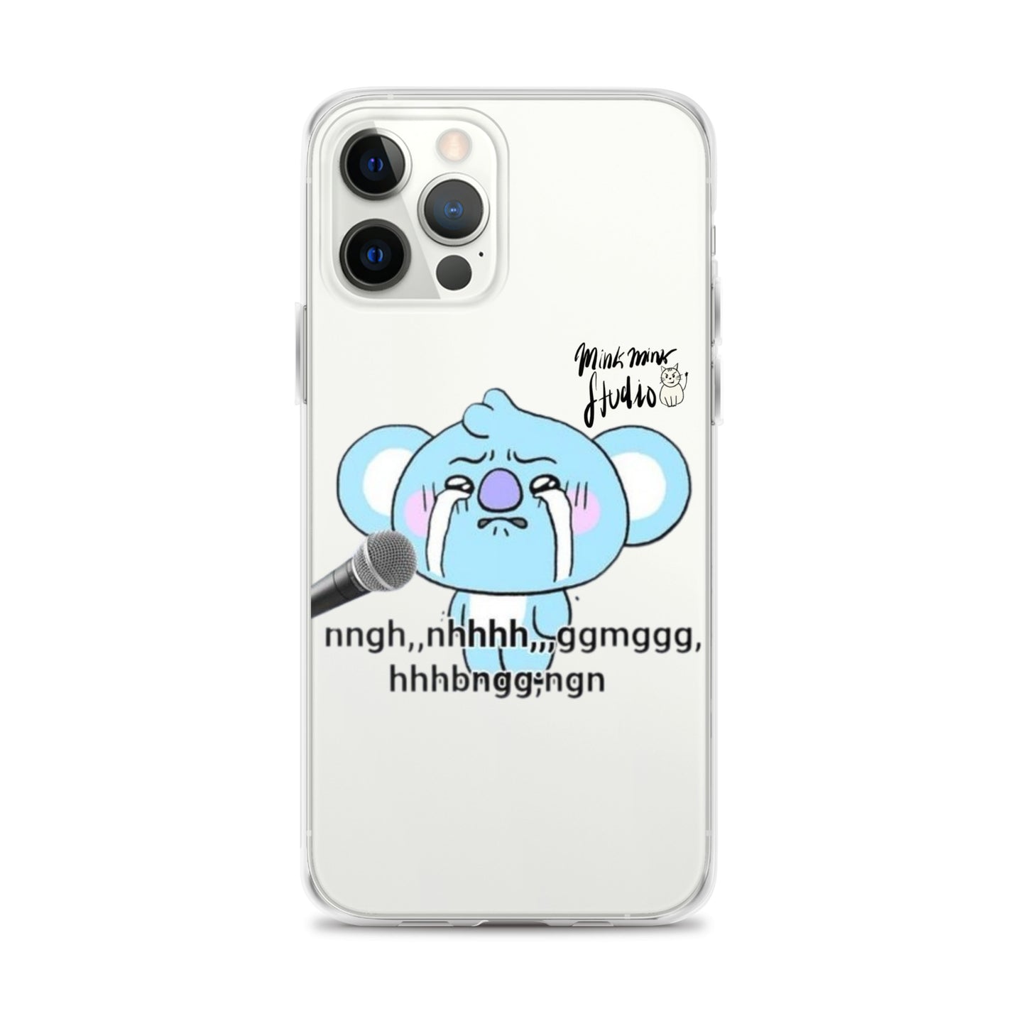 Crying Koya Mink Mink Studio Clear Case for iPhone®