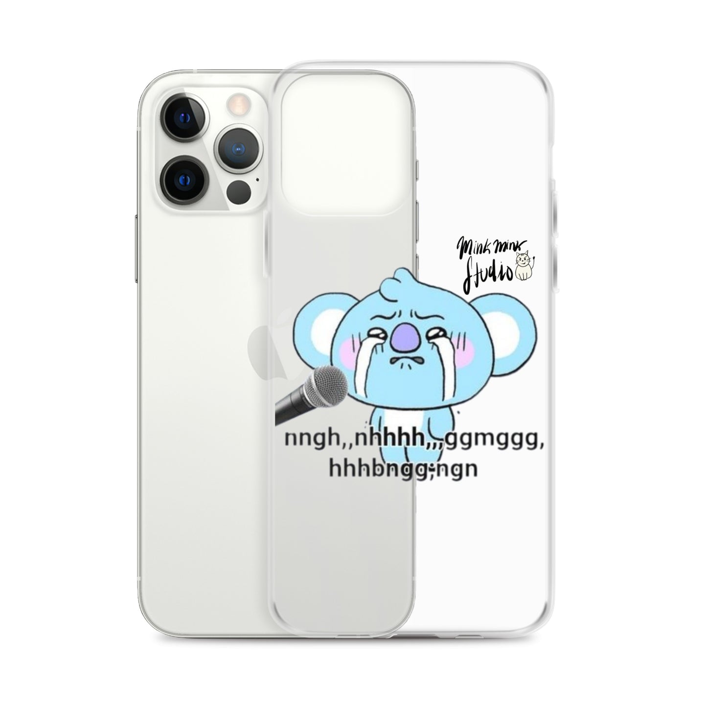 Crying Koya Mink Mink Studio Clear Case for iPhone®