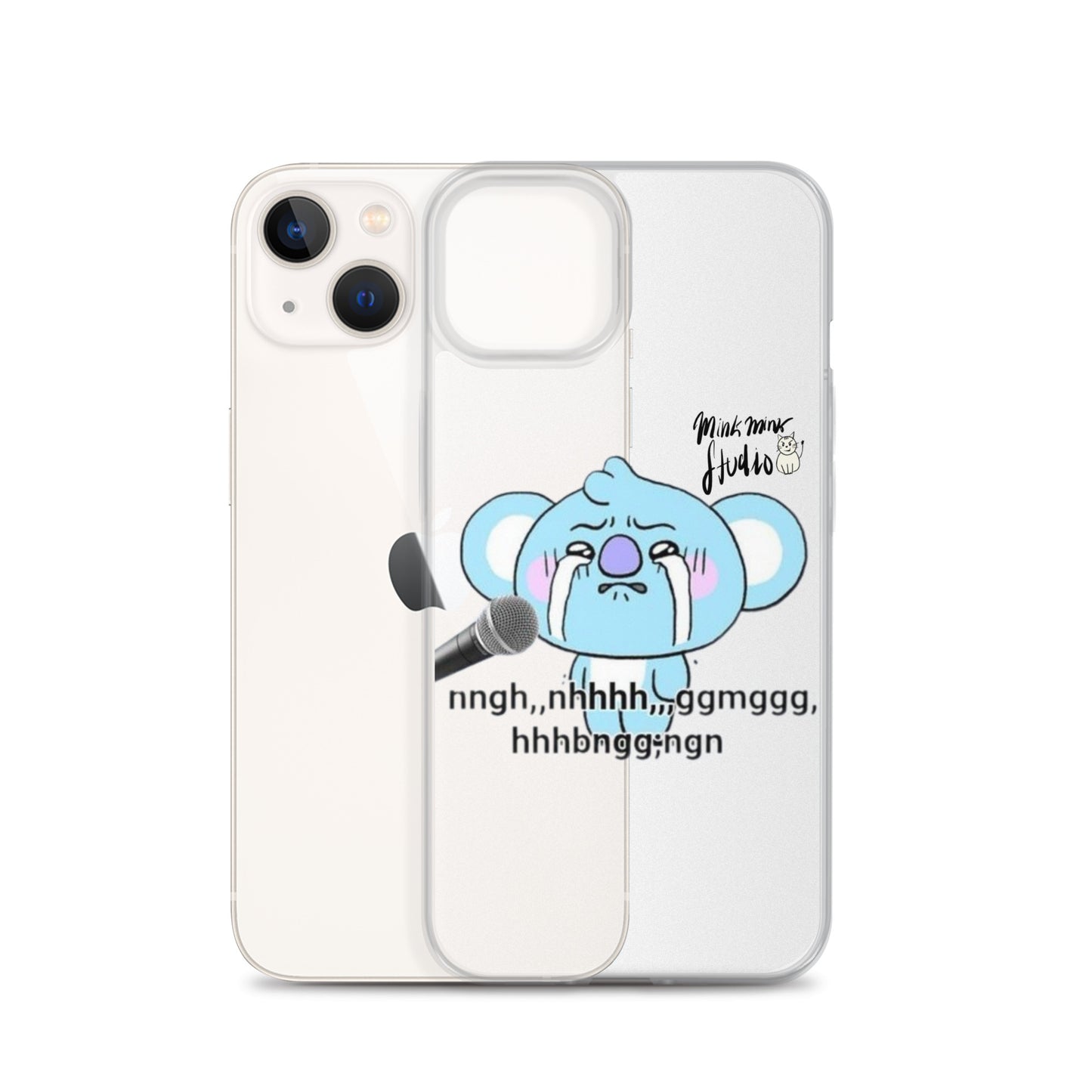 Crying Koya Mink Mink Studio Clear Case for iPhone®