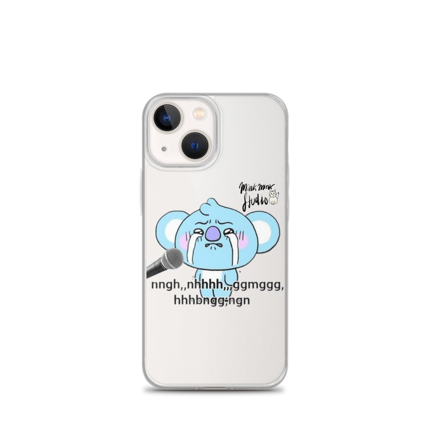 Crying Koya Mink Mink Studio Clear Case for iPhone®