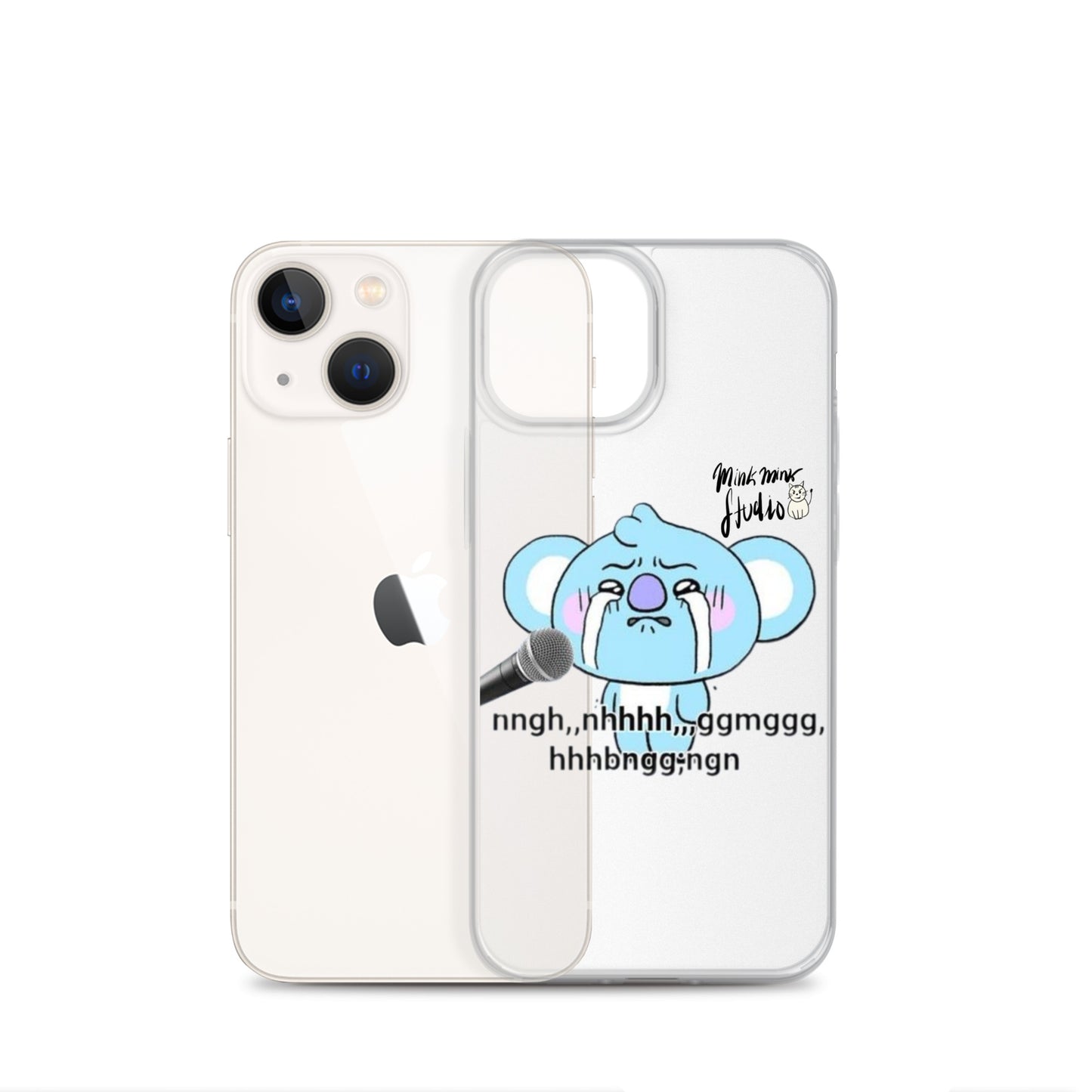 Crying Koya Mink Mink Studio Clear Case for iPhone®