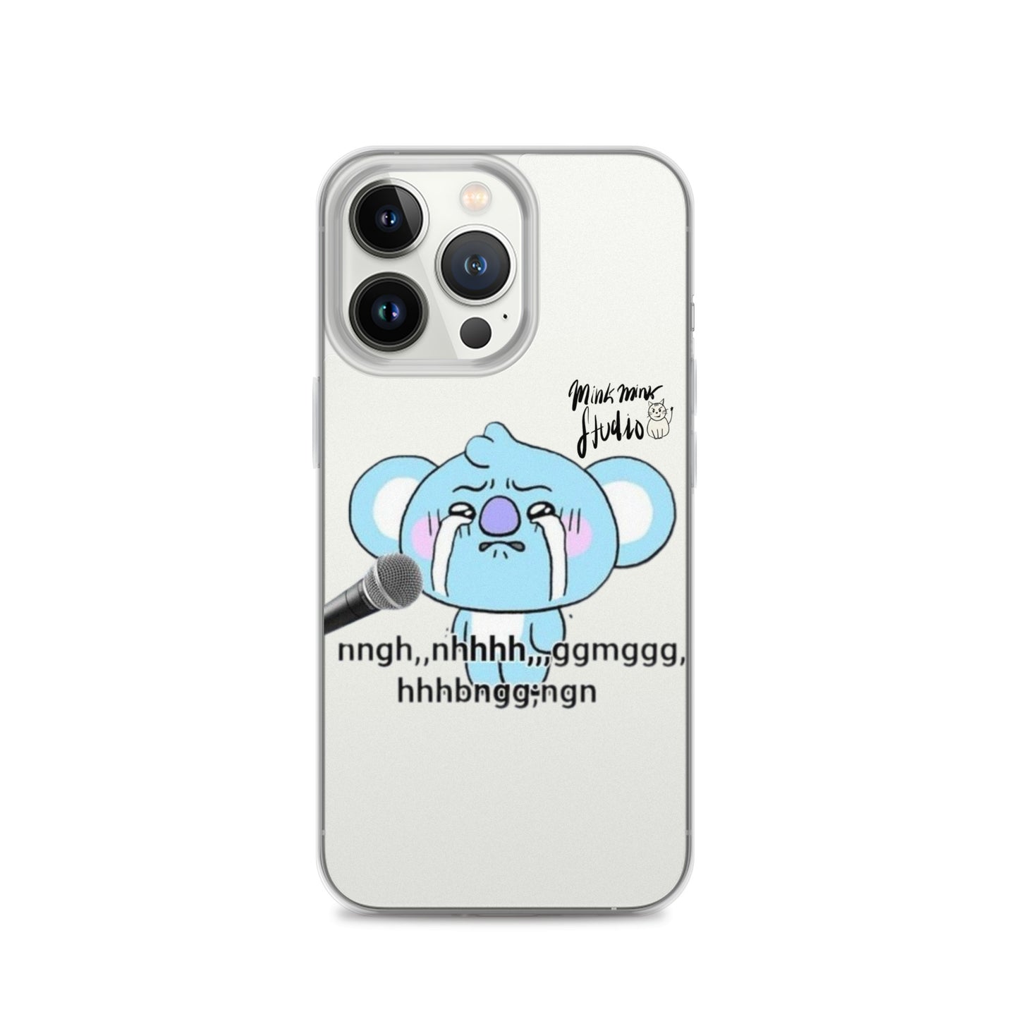 Crying Koya Mink Mink Studio Clear Case for iPhone®