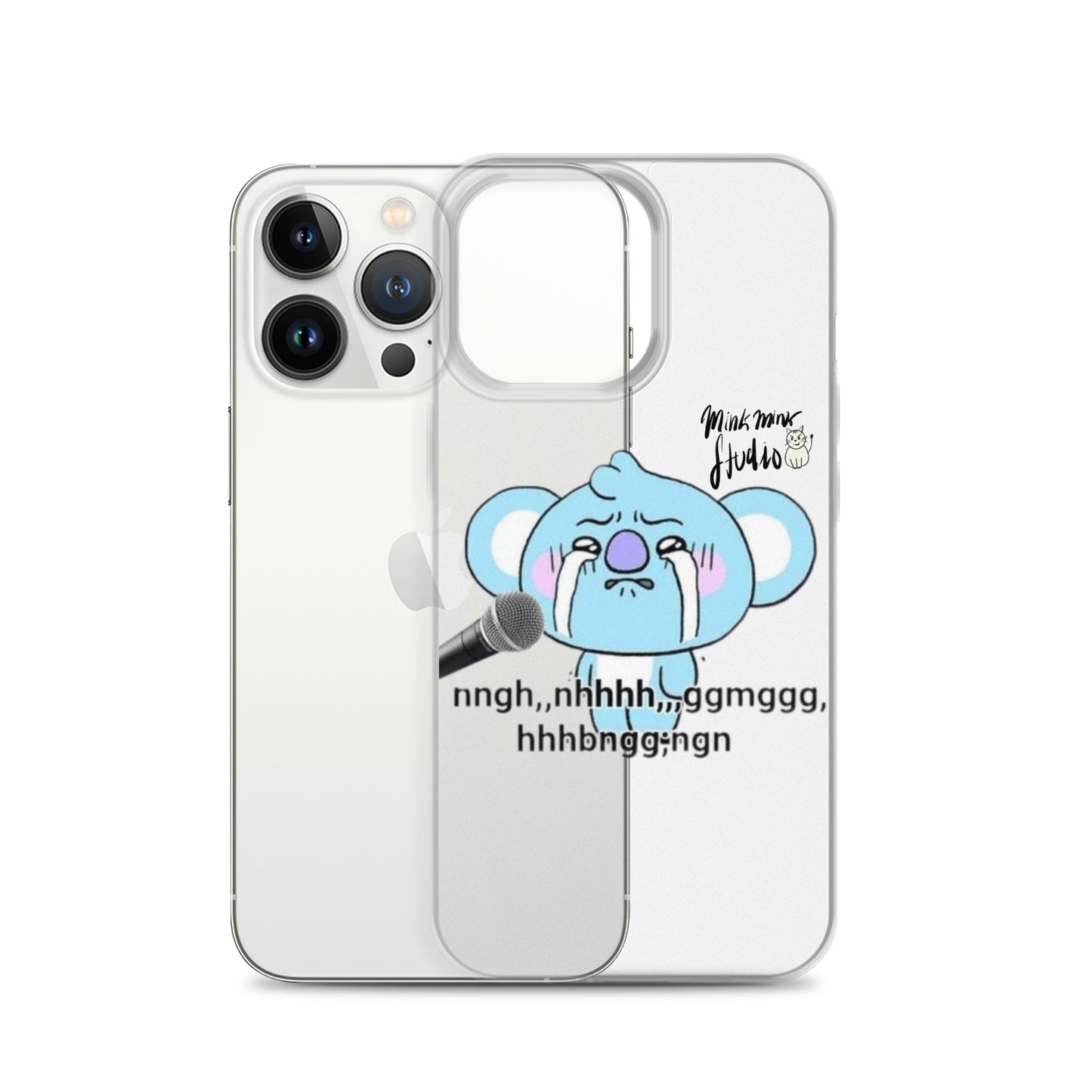 Crying Koya Mink Mink Studio Clear Case for iPhone®