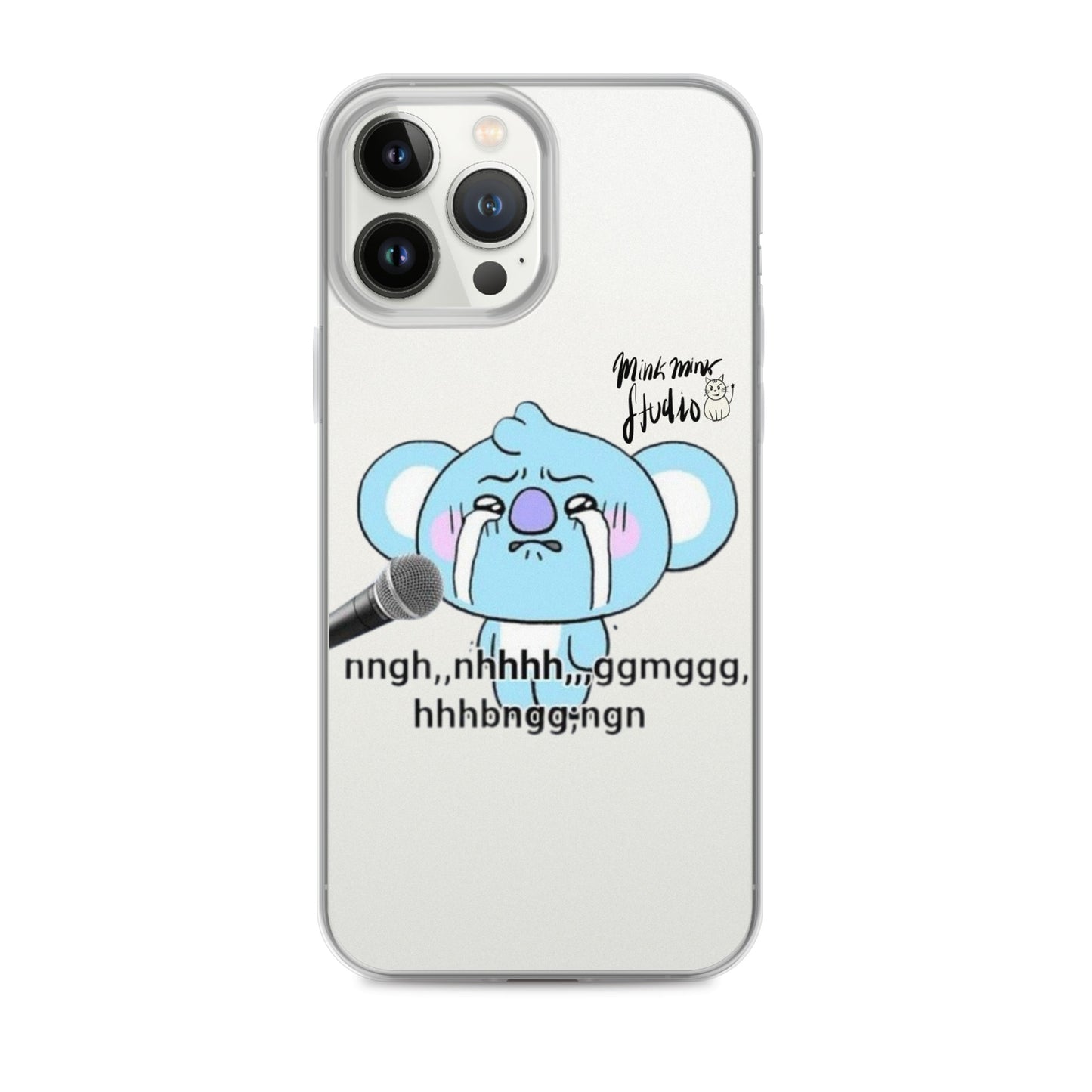 Crying Koya Mink Mink Studio Clear Case for iPhone®