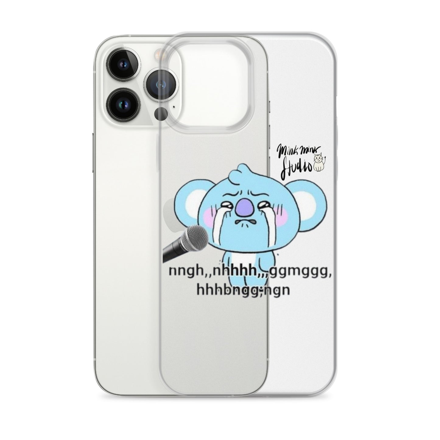 Crying Koya Mink Mink Studio Clear Case for iPhone®