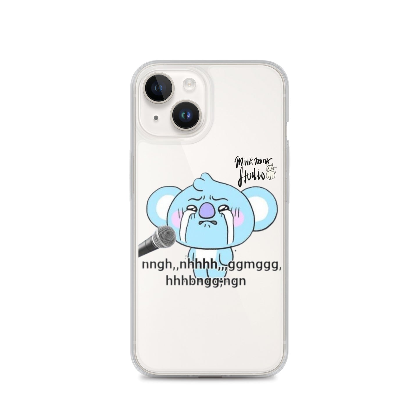 Crying Koya Mink Mink Studio Clear Case for iPhone®