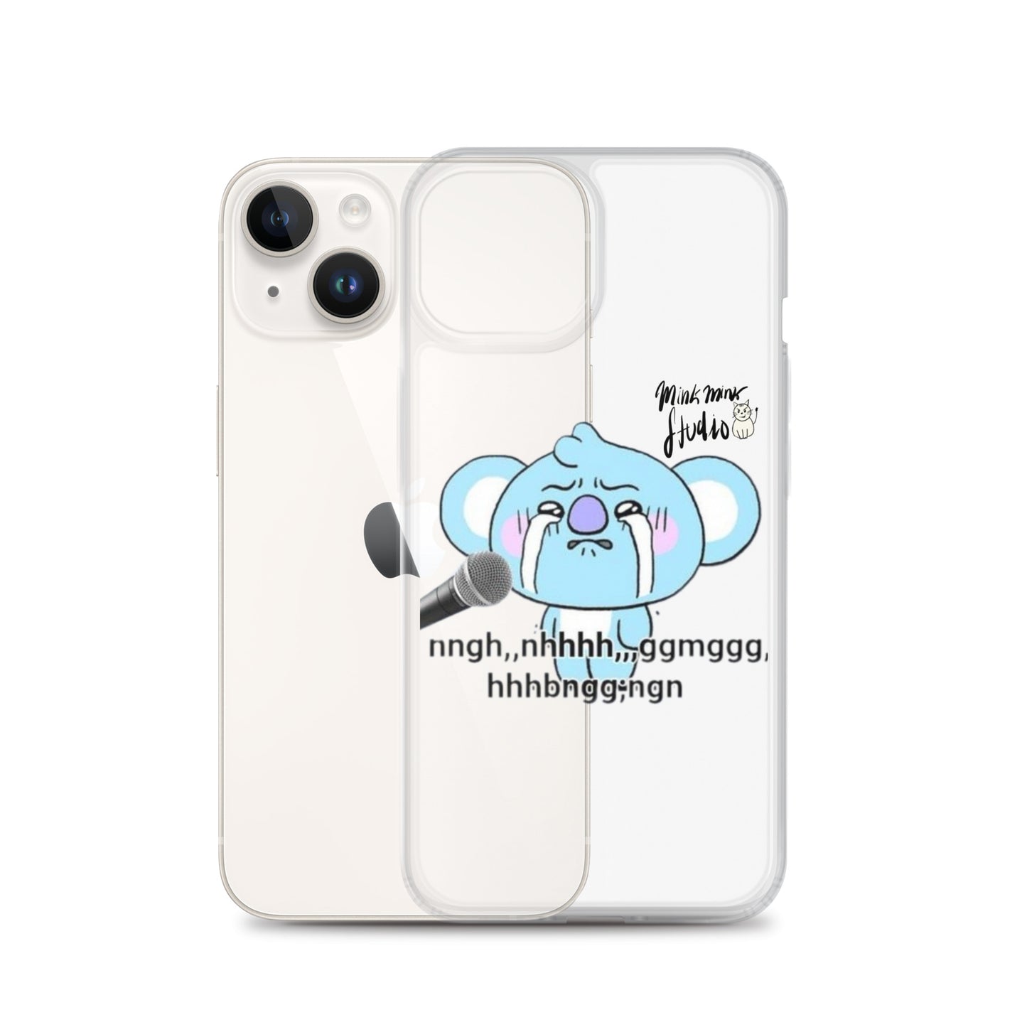 Crying Koya Mink Mink Studio Clear Case for iPhone®