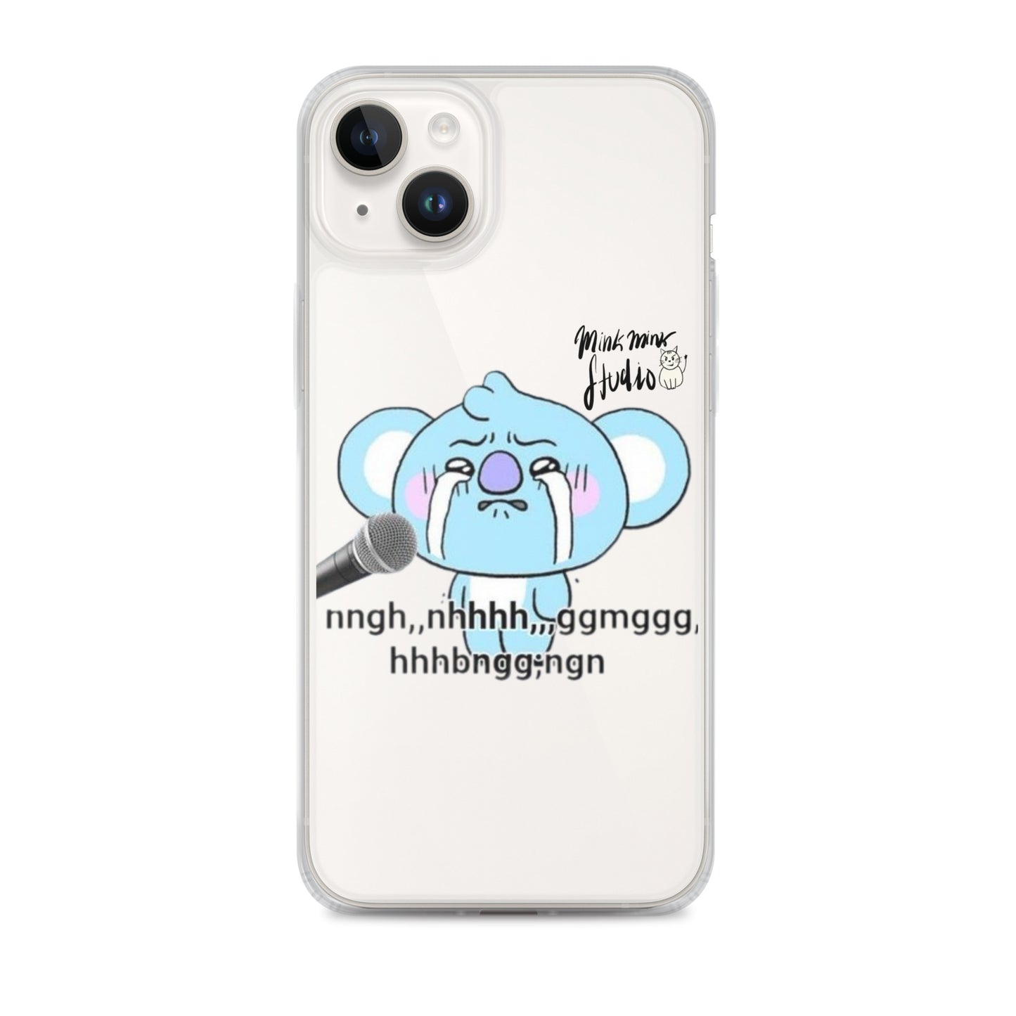 Crying Koya Mink Mink Studio Clear Case for iPhone®