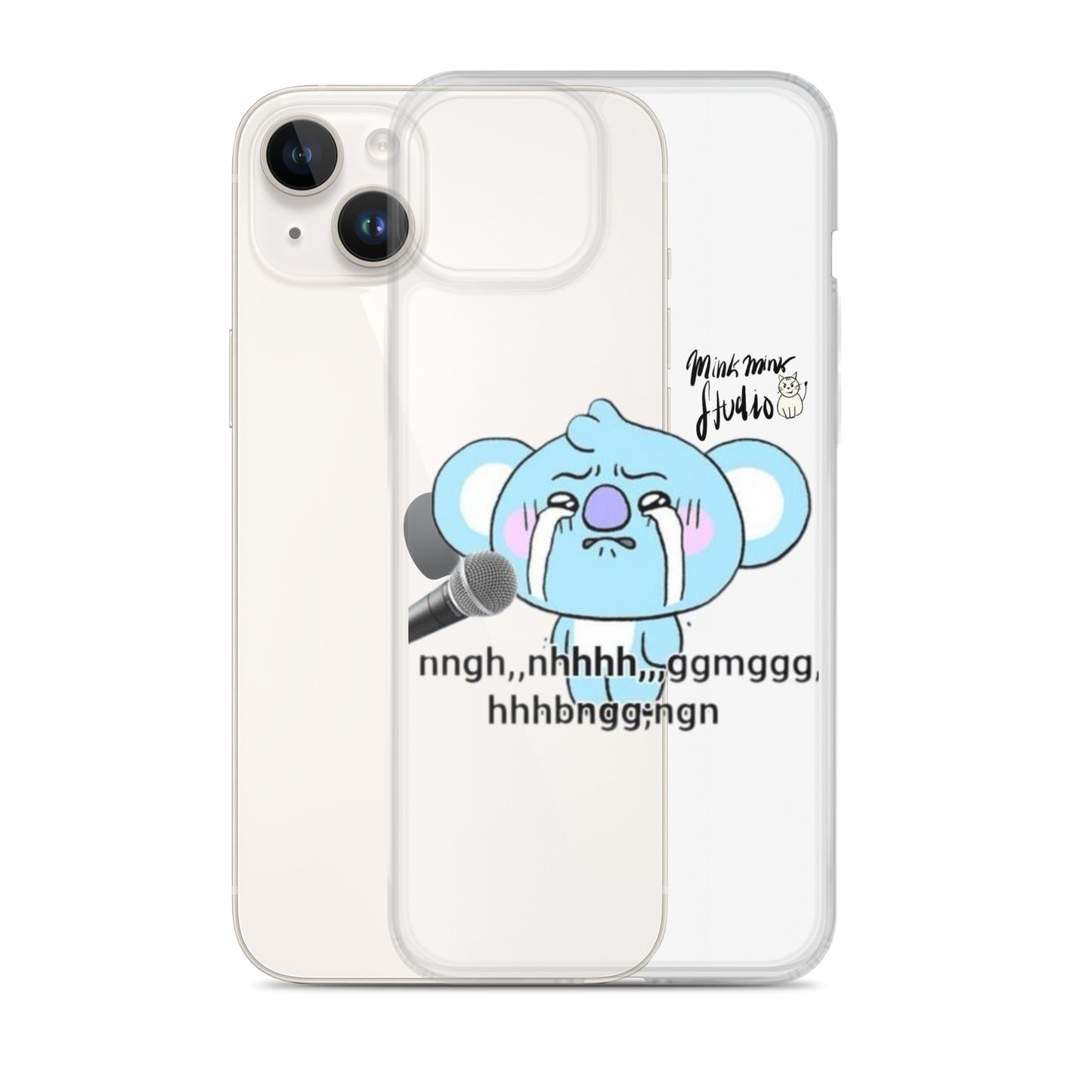 Crying Koya Mink Mink Studio Clear Case for iPhone®