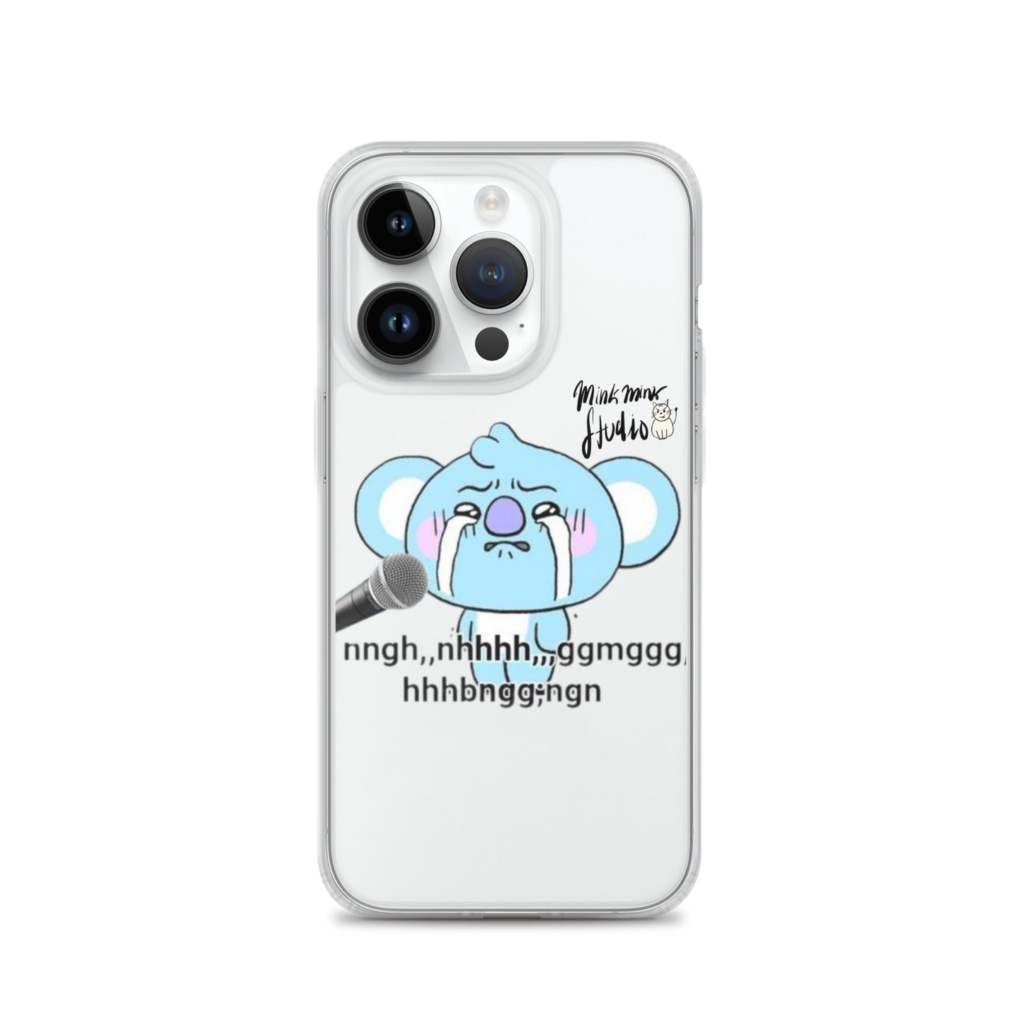 Crying Koya Mink Mink Studio Clear Case for iPhone®