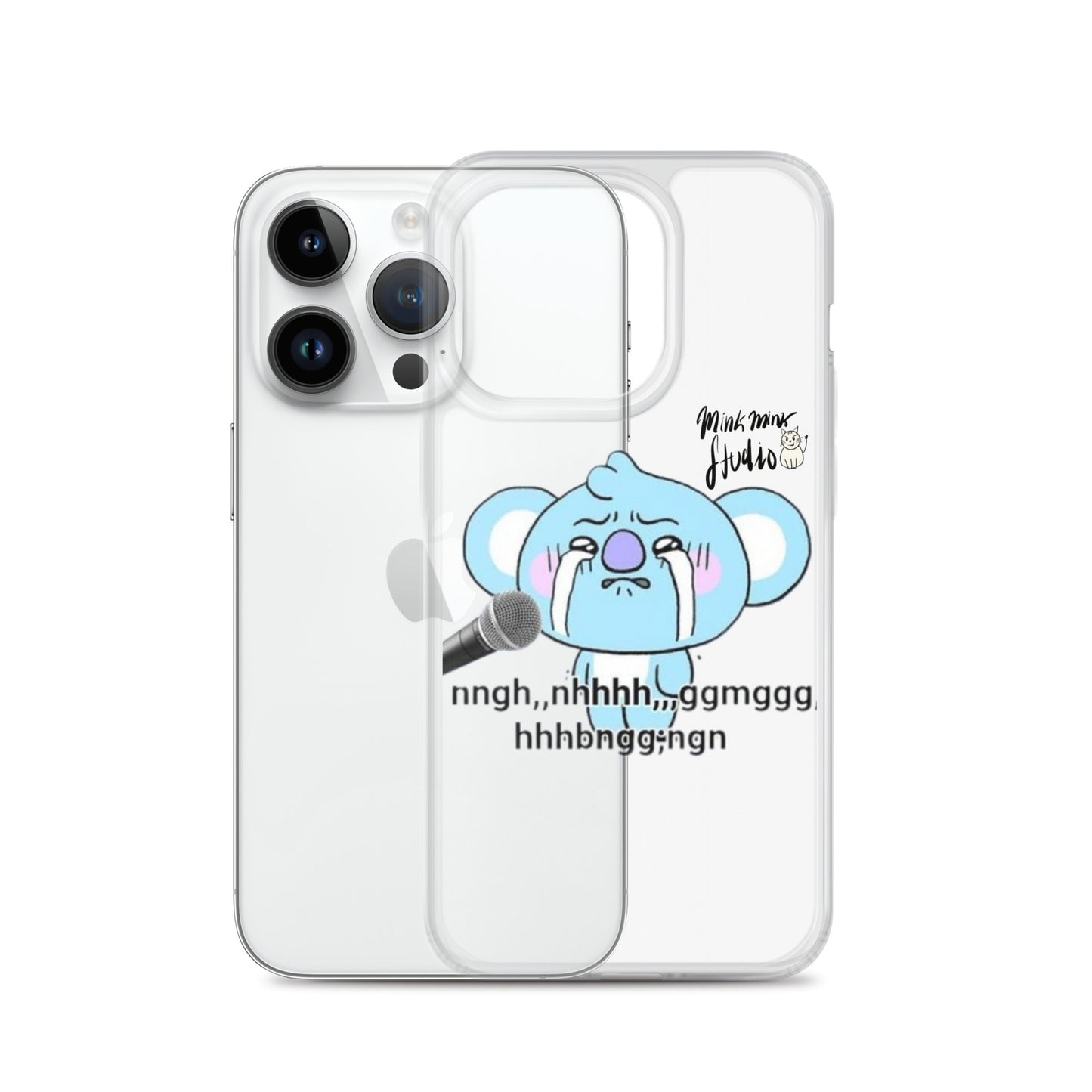 Crying Koya Mink Mink Studio Clear Case for iPhone®