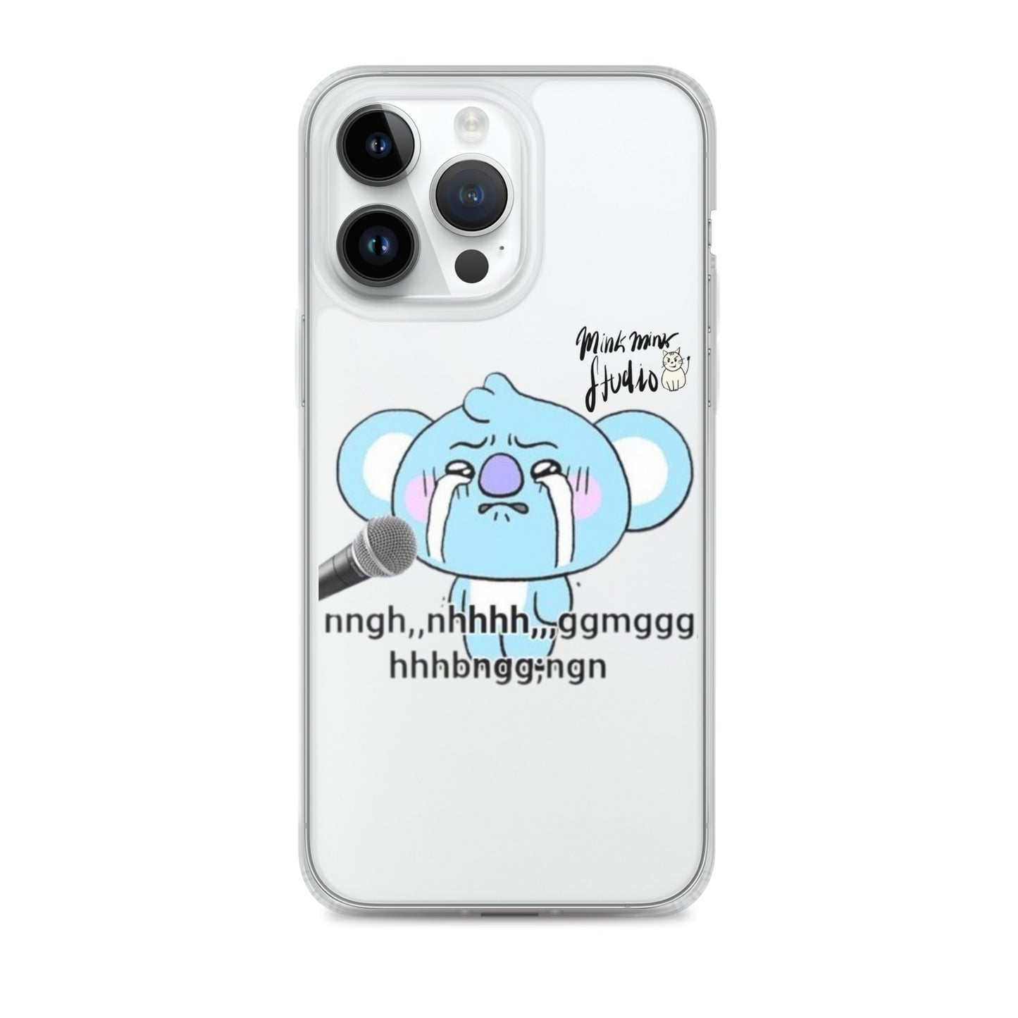 Crying Koya Mink Mink Studio Clear Case for iPhone®