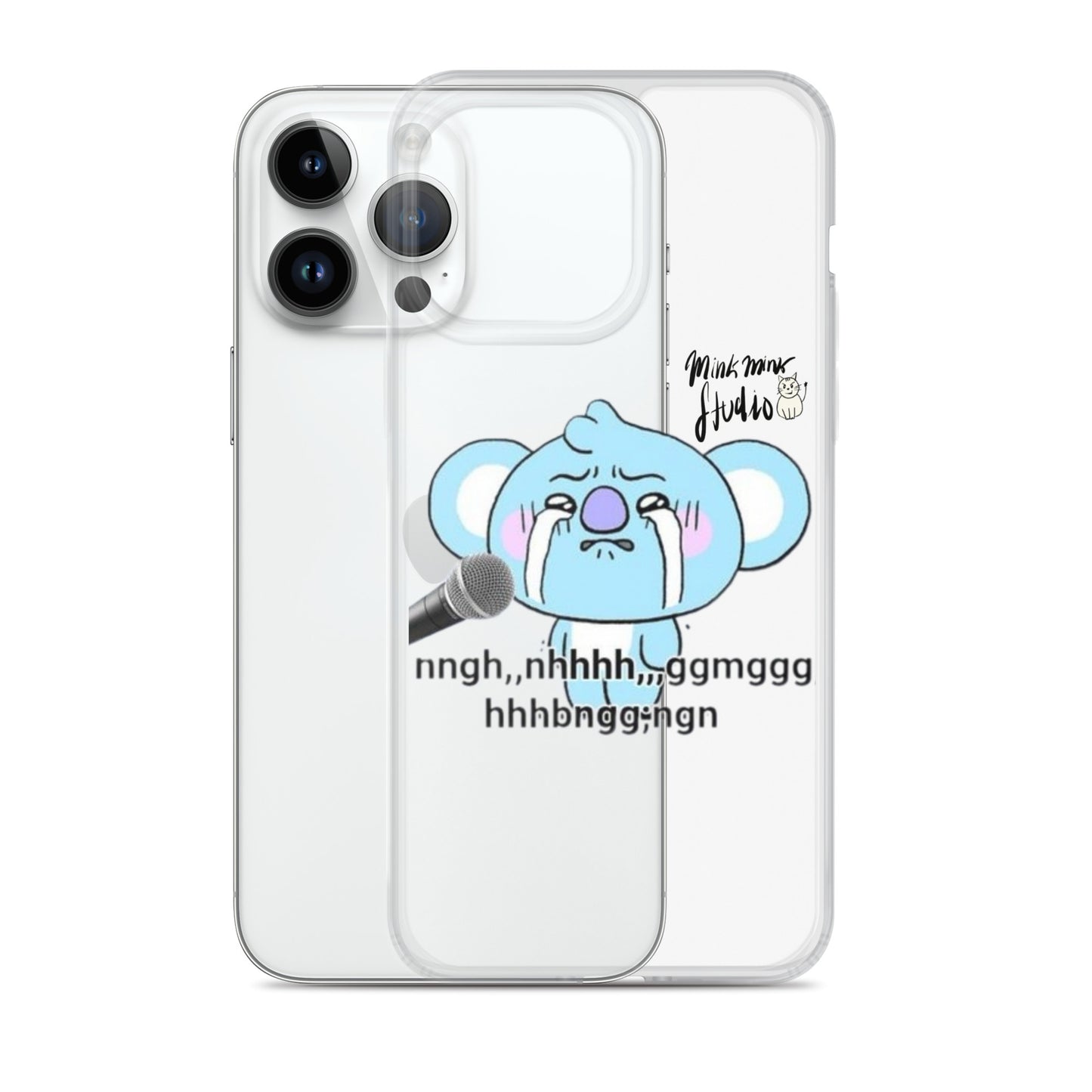 Crying Koya Mink Mink Studio Clear Case for iPhone®