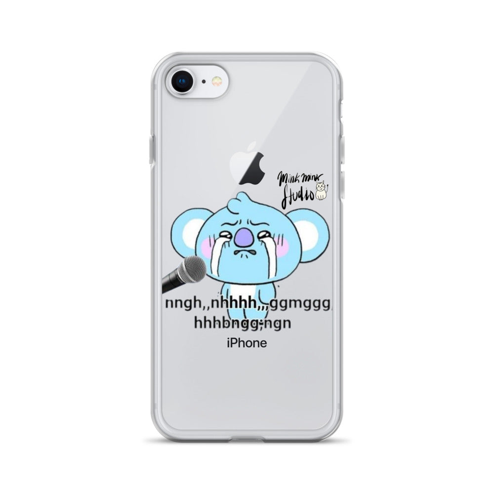 Crying Koya Mink Mink Studio Clear Case for iPhone®