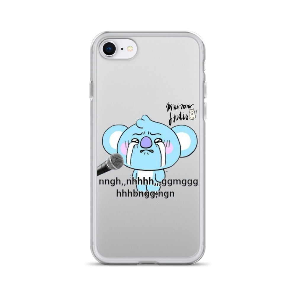 Crying Koya Mink Mink Studio Clear Case for iPhone®